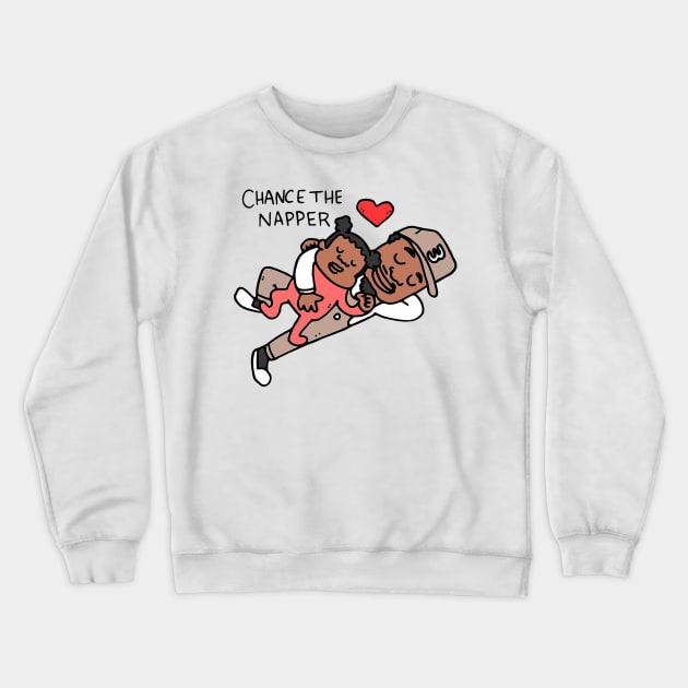 Chance the Napper Crewneck Sweatshirt by Everything Goods